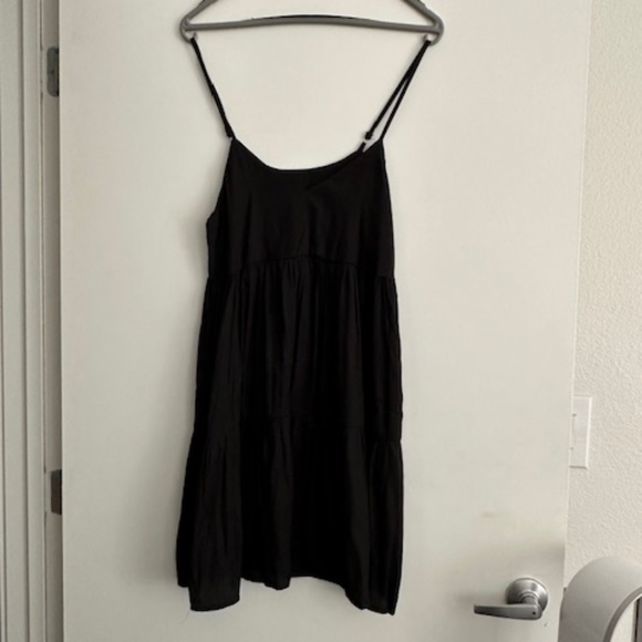 KaiAloha Black Spaghetti Strap Dress - Picture 1 of 5